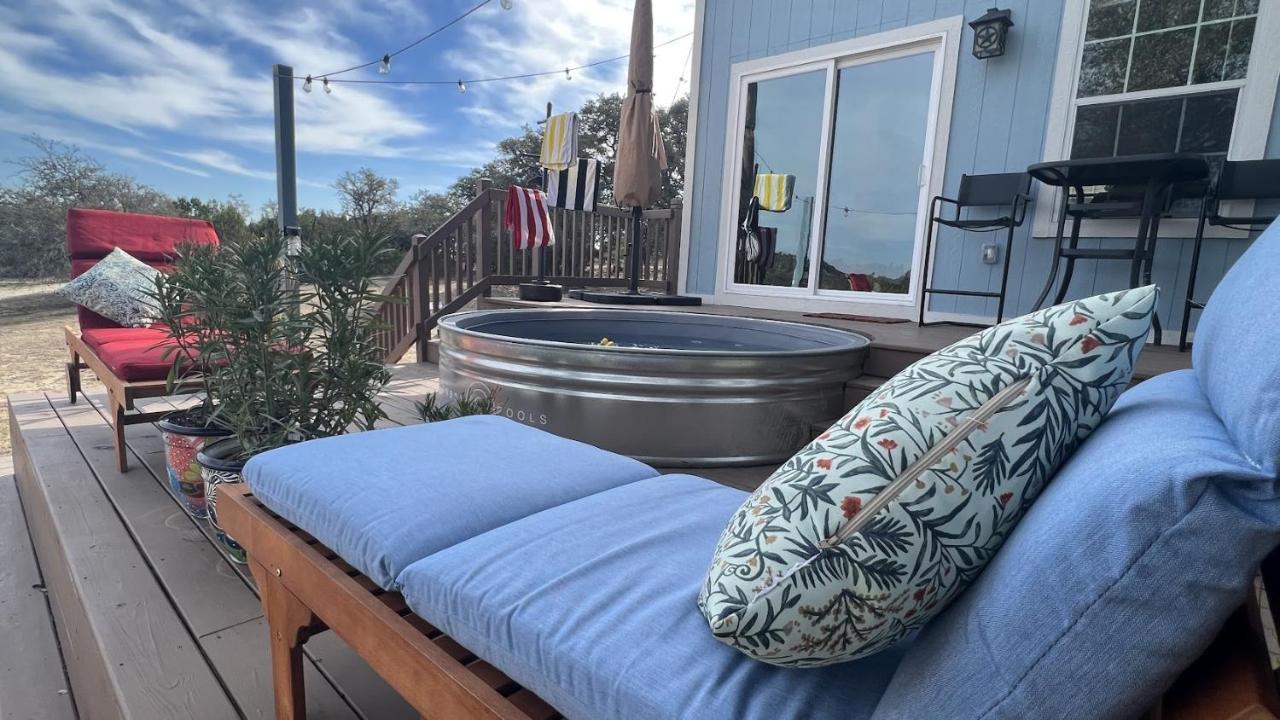 Hill Country Highland'S Bluebonnet Cottage Marble Falls Eksteriør bilde